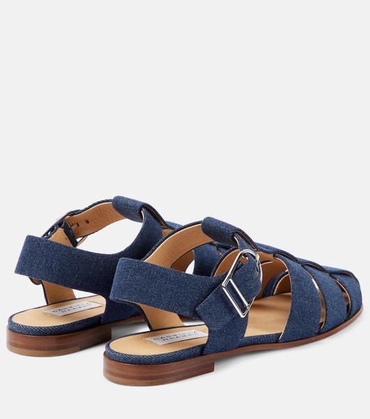 Lynn denim sandals 