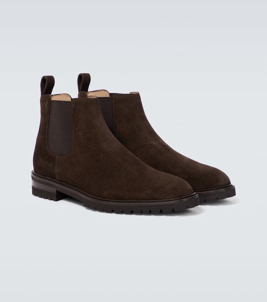 Brompton suede Chelsea boots