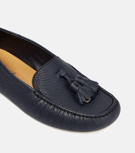 Dot Sole leather moccasins