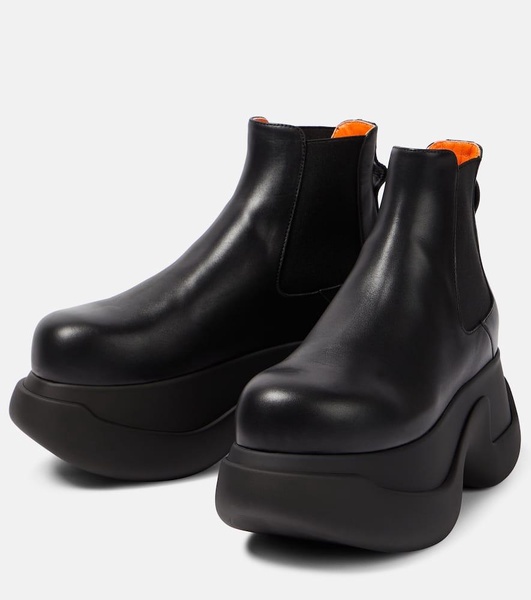 Aras 23 leather platform Chelsea boots 