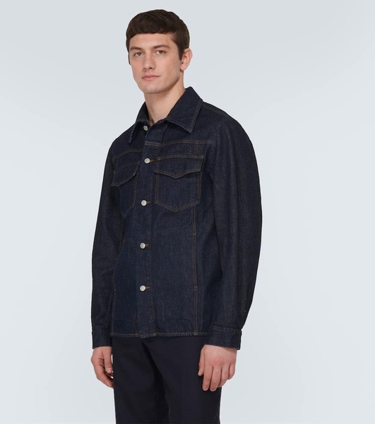 Denim overshirt