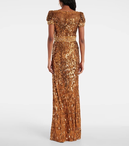 Sungem sequined gown