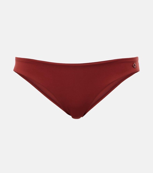 Marine low-rise bikini bottoms