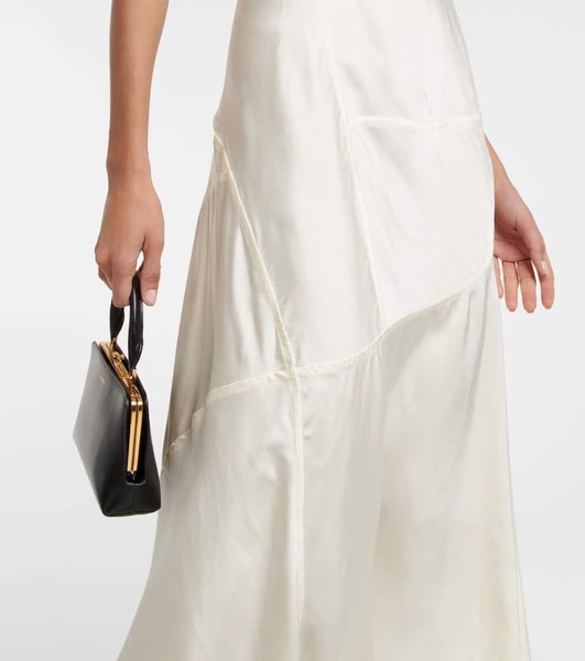 Satin slip dress