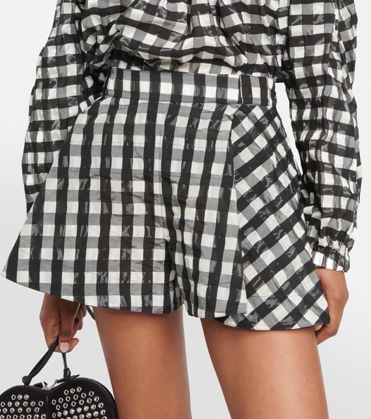 Gingham shorts