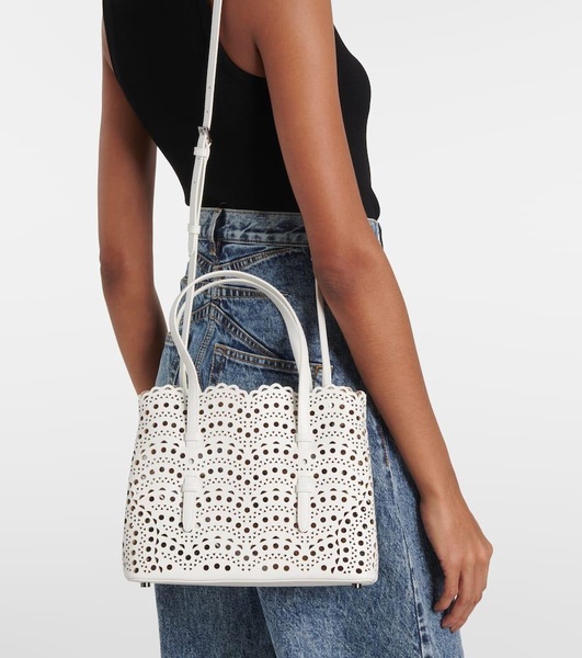 Le Mina 25 Vienne Wave leather tote bag