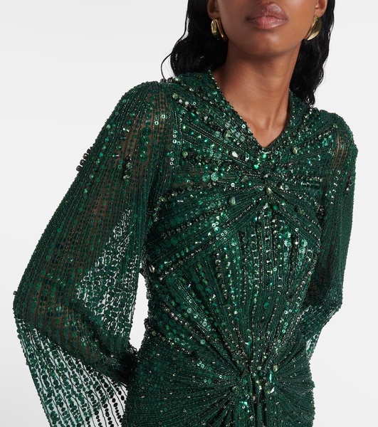 Anja sequined gown