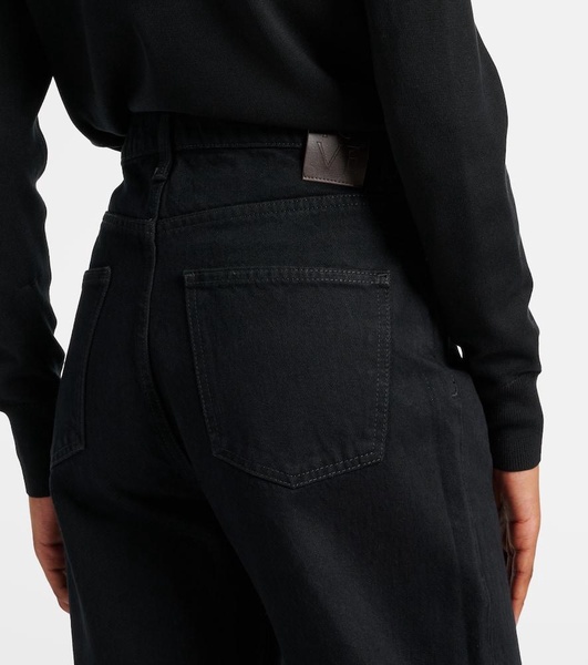 Sade high-rise straight jeans