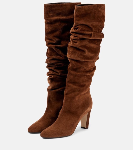 Calasso 90 suede knee-high boots