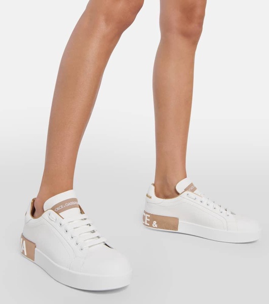 Portofino leather sneakers