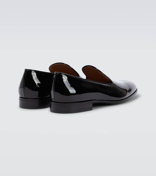 Jean patent leather loafers 