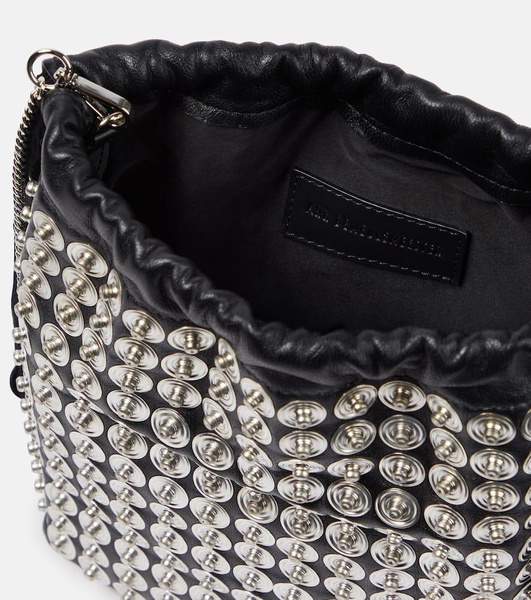 Edia Mini embellished leather bucket bag