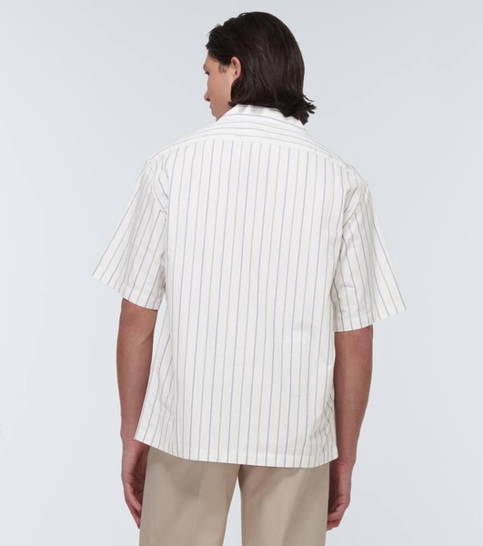 Solana Talian pinstriped cotton poplin shirt