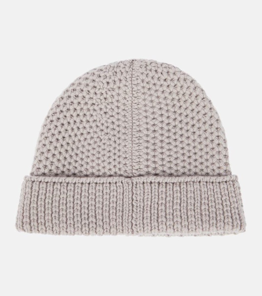 Rougemont reversible cashmere beanie