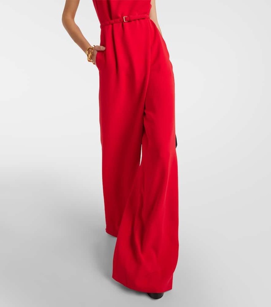 Cady wide-leg jumpsuit