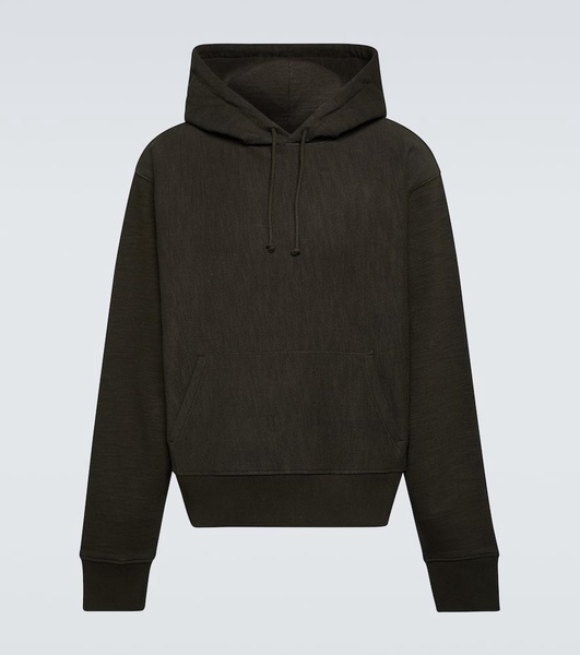 Naoki cotton jersey hoodie