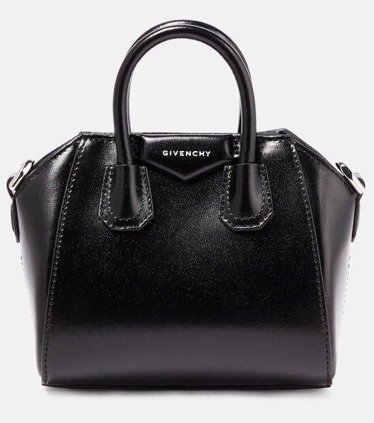 Antigona Micro leather tote bag