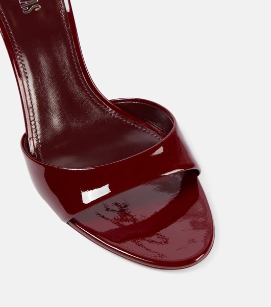 Lidia 70 patent leather mules