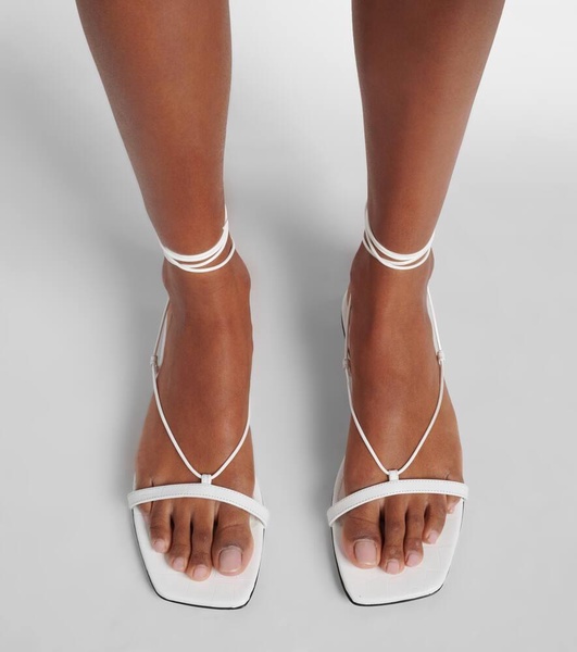 Leather sandals