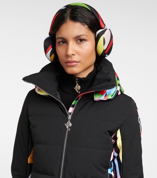 x Fusalp printed earmuffs