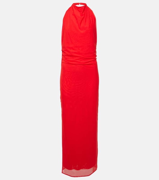 Jacques mesh maxi dress