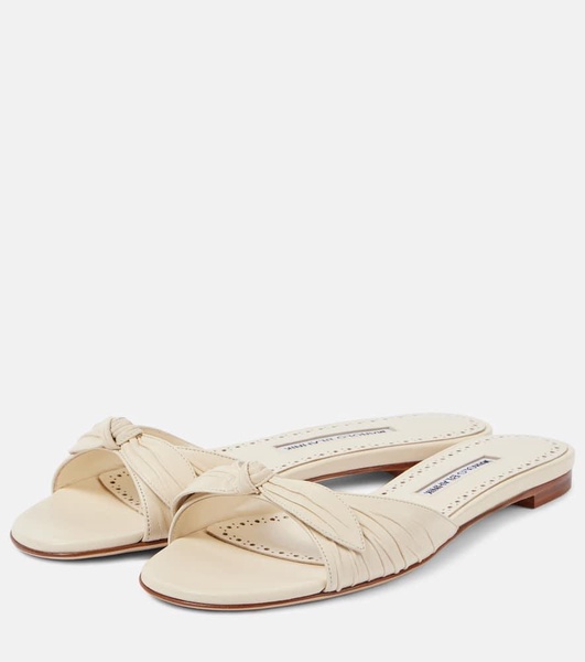 Lolloflat leather mules