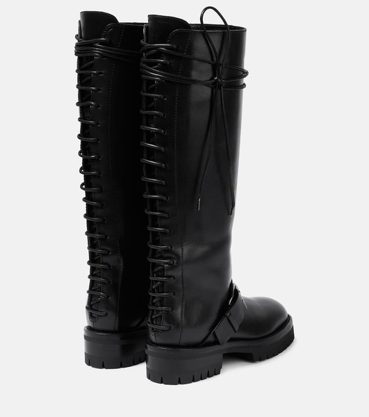 Ans knee-high leather boots