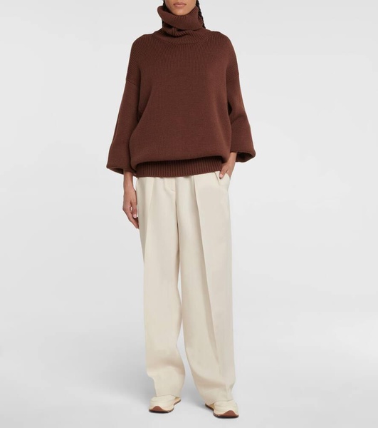 Ludo turtleneck wool-blend sweater