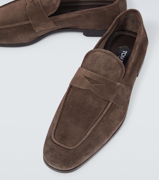 Sean suede penny loafers