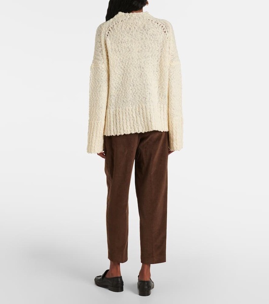 Cody wool-blend mockneck sweater