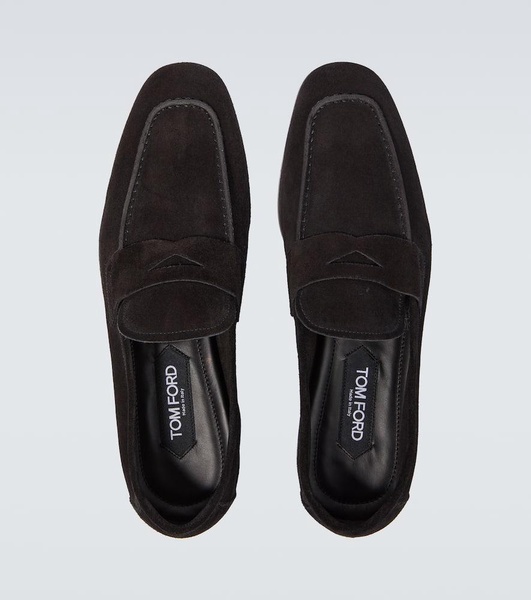 Sean suede penny loafers