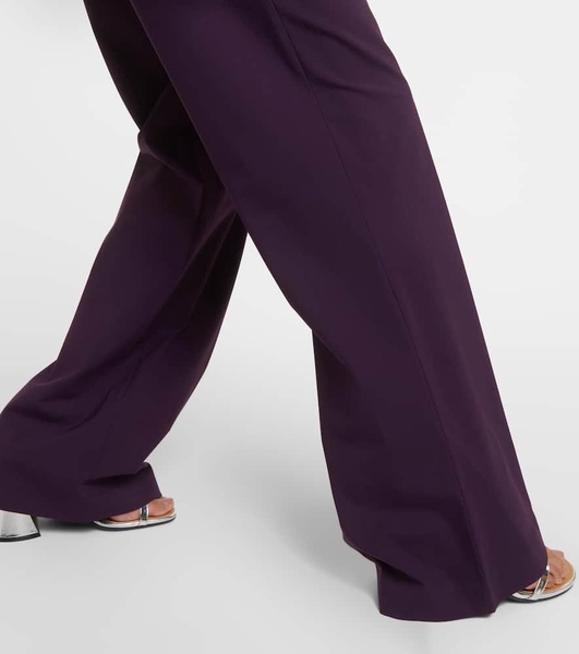 Ollie wool-blend wide-leg pants