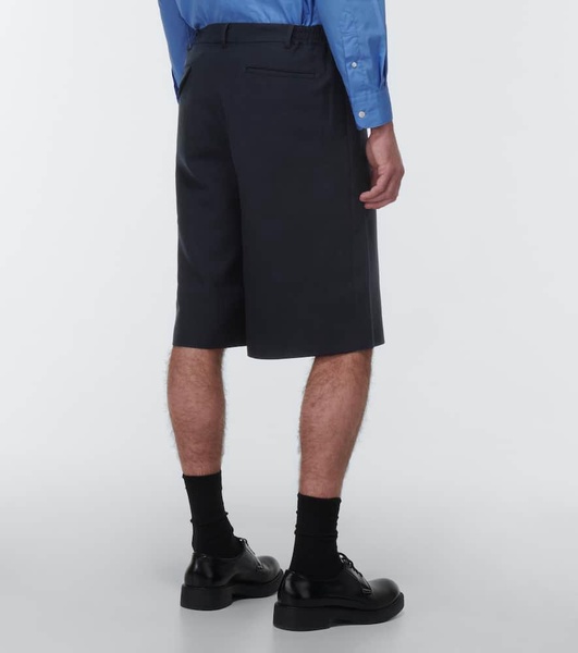 Cotton-blend shorts