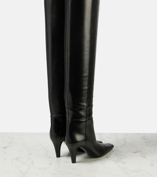 Jill 75 leather over-the-knee boots