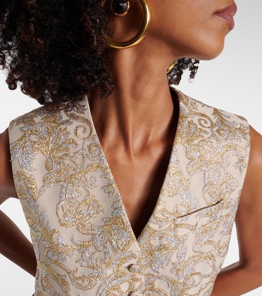 Brocade vest