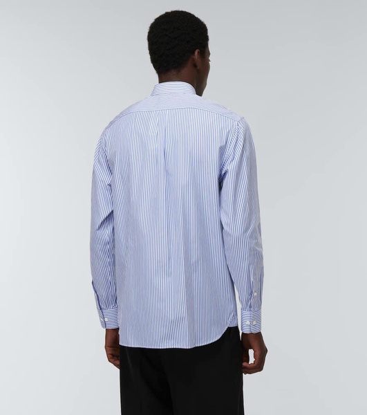 Pinstripe cotton shirt