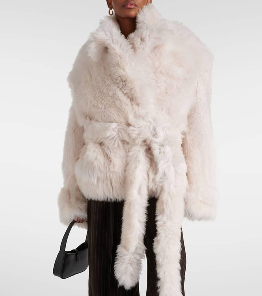 Rioni oversized shearling jacket