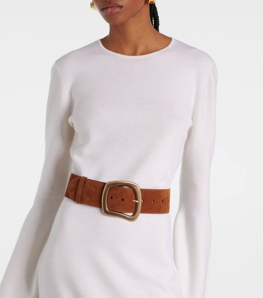 Simone Large suede belt