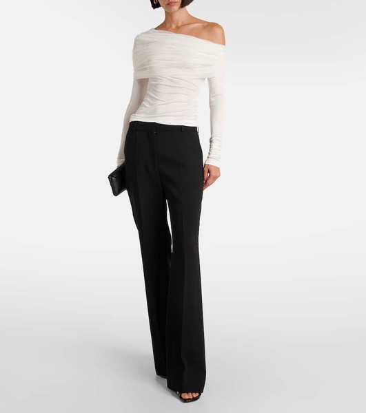 Sonora Veiled off-shoulder top