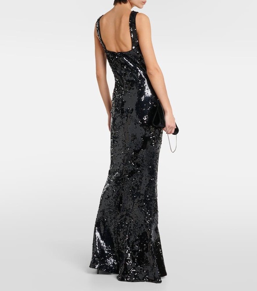 Sequined gown