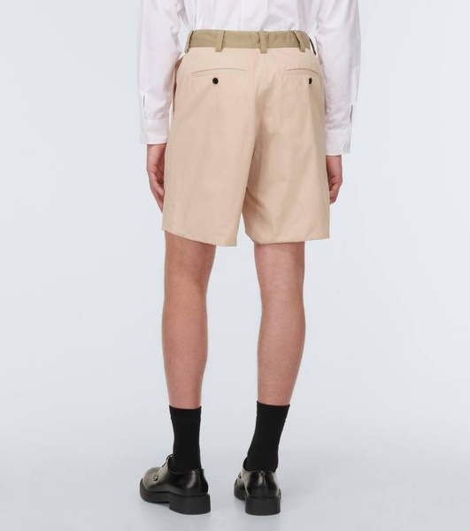 Cotton chino shorts