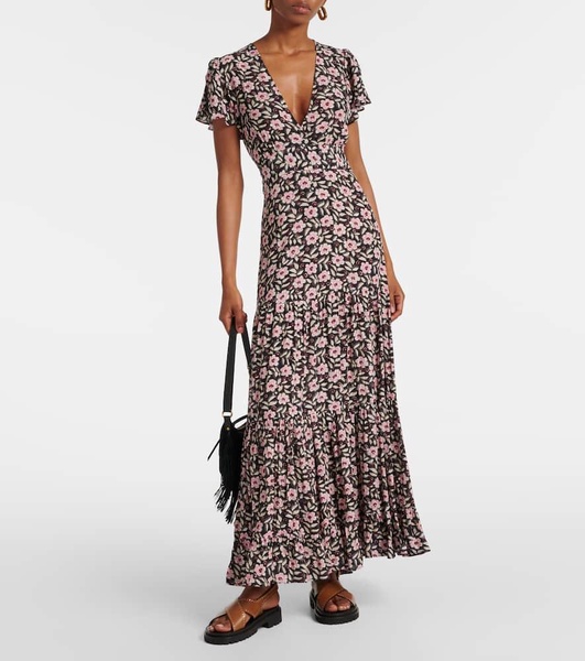 Delicia floral maxi dress