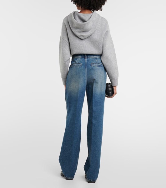 Rampur low-rise wide-leg jeans 