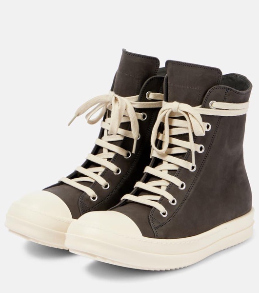 Geobasket suede high-top sneakers