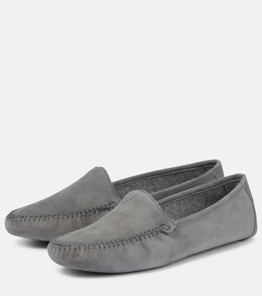 Lady Maurice suede slippers