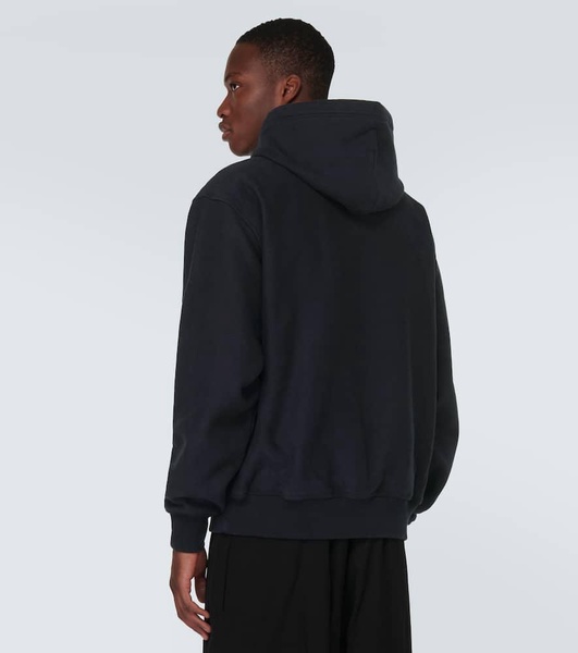 Cotton jersey hoodie