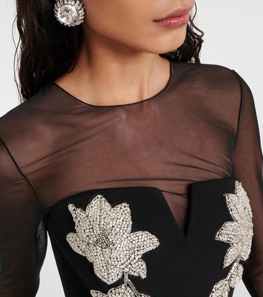 Ginevra embellished midi dress