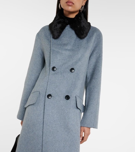 White Label Emma wool-blend coat