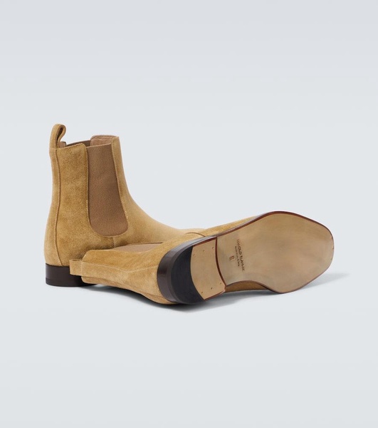 Delsa suede Chelsea boots