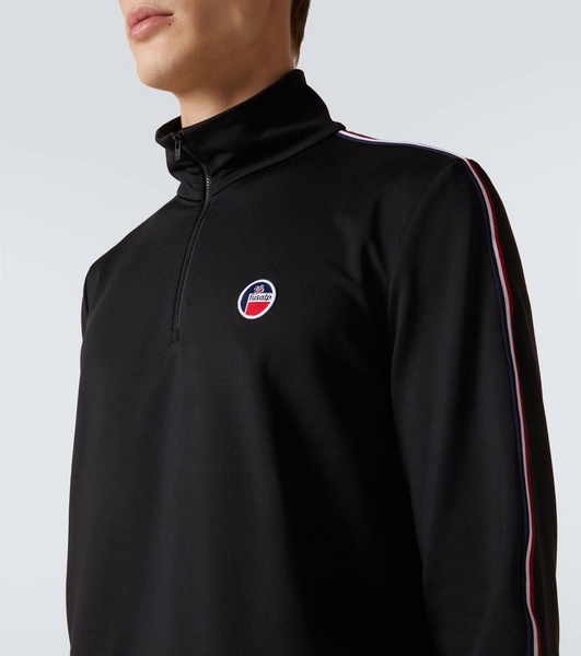 Mario half-zip top